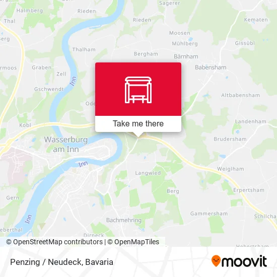 Карта Penzing / Neudeck