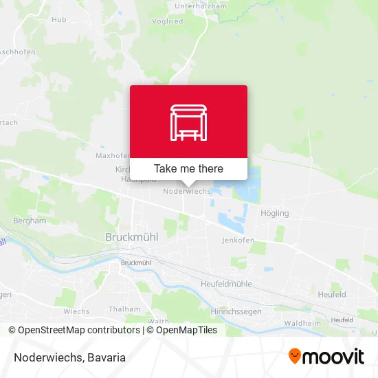 Карта Noderwiechs