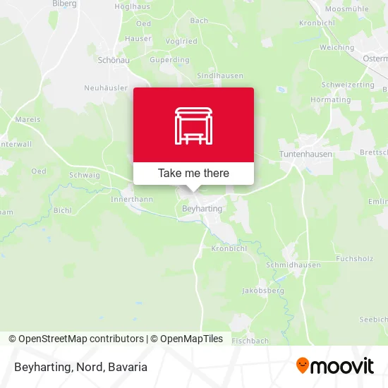 Карта Beyharting, Nord