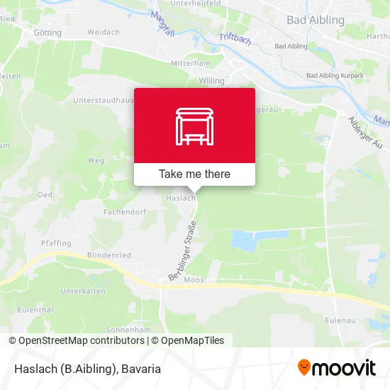 Карта Haslach (B.Aibling)
