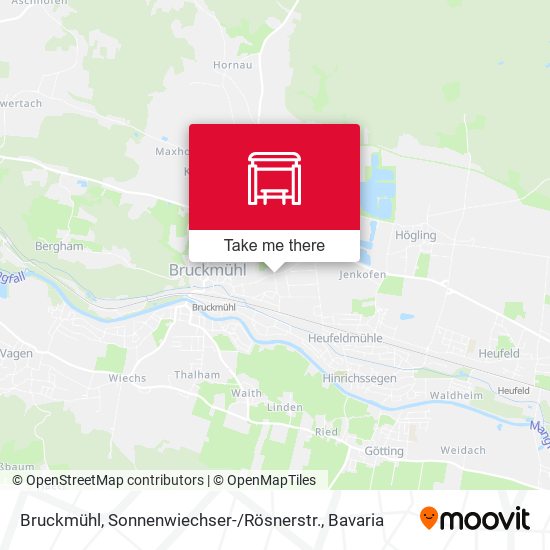 Bruckmühl, Sonnenwiechser- / Rösnerstr. map