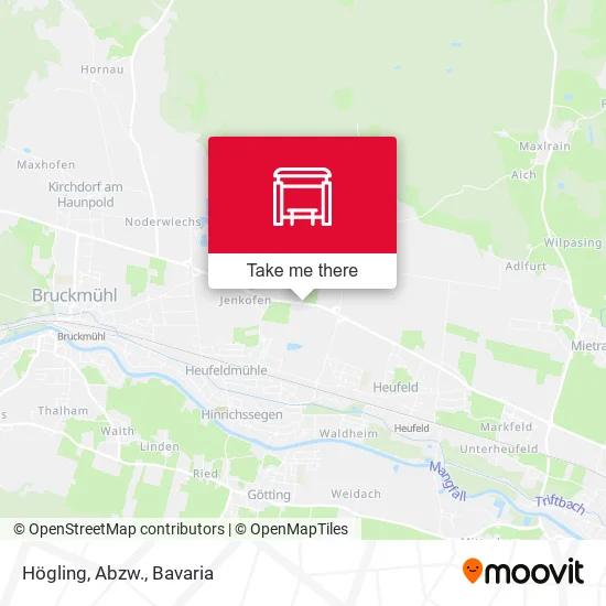 Карта Högling, Abzw.