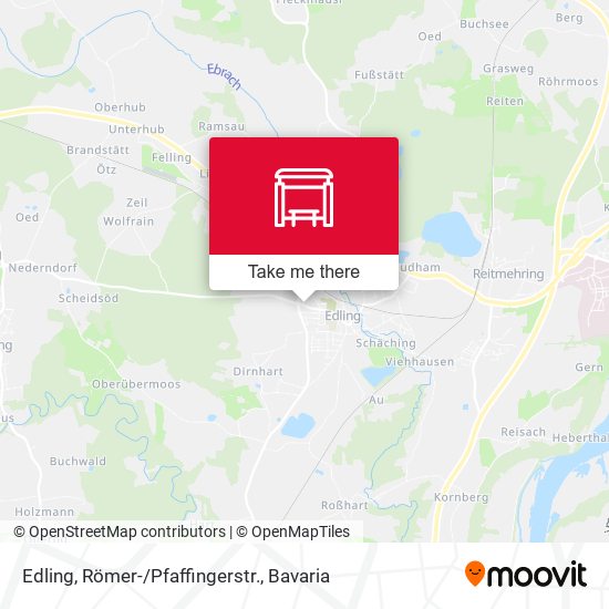 Edling, Römer-/Pfaffingerstr. map