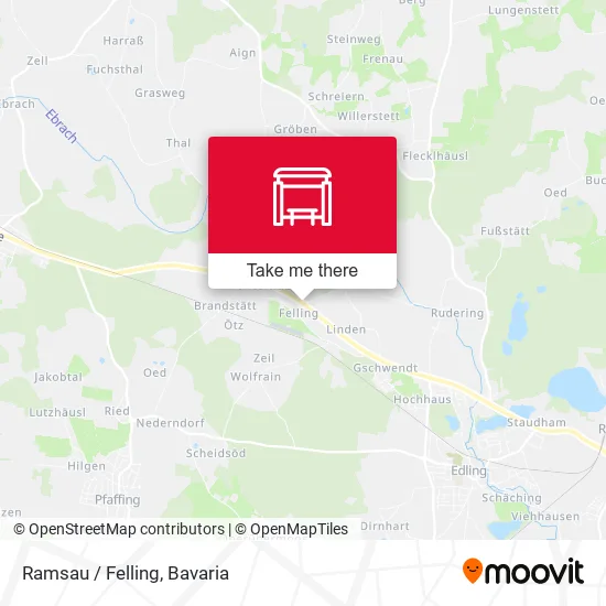 Карта Ramsau / Felling