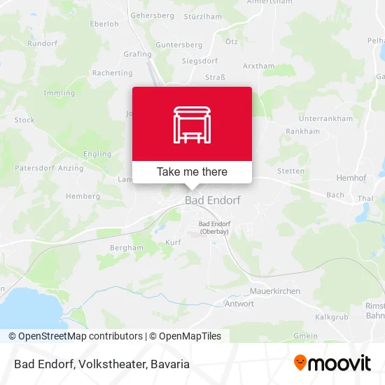 Карта Bad Endorf, Volkstheater