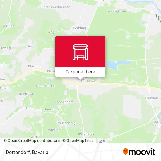 Карта Dettendorf