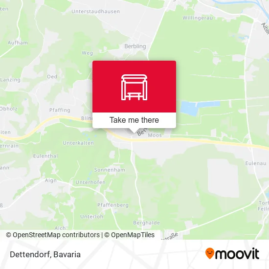 Карта Dettendorf