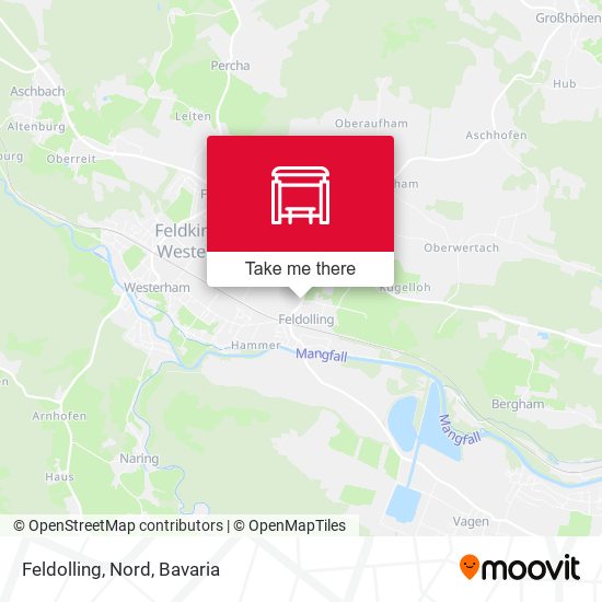 Карта Feldolling, Nord