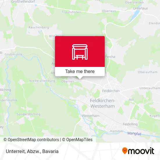 Карта Unterreit, Abzw.
