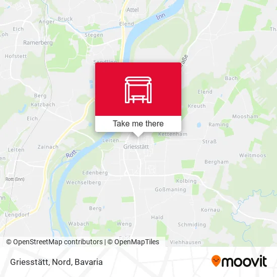 Карта Griesstätt, Nord