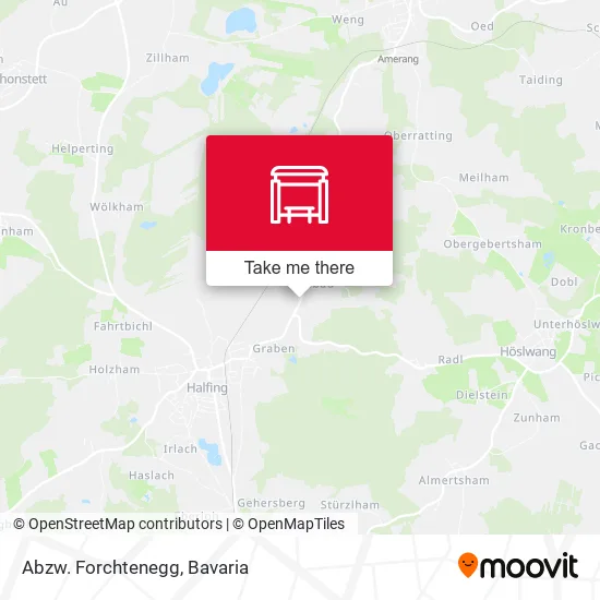 Карта Abzw. Forchtenegg