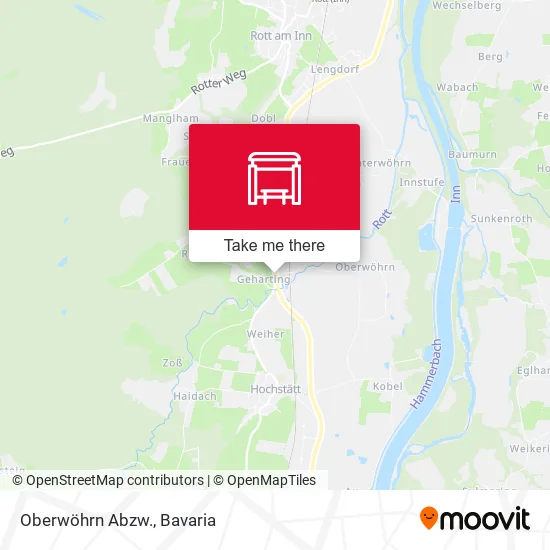 Карта Oberwöhrn Abzw.