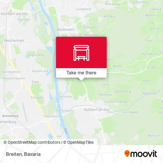 Карта Breiten