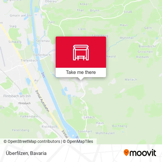 Карта Überfilzen