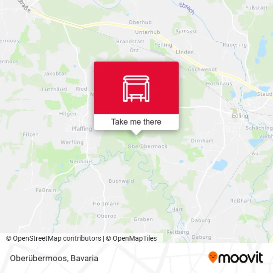 Карта Oberübermoos
