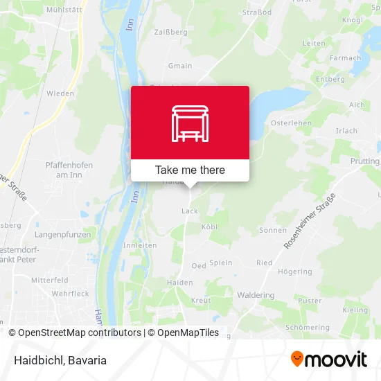 Карта Haidbichl