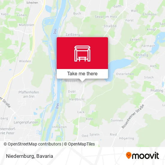 Карта Niedernburg