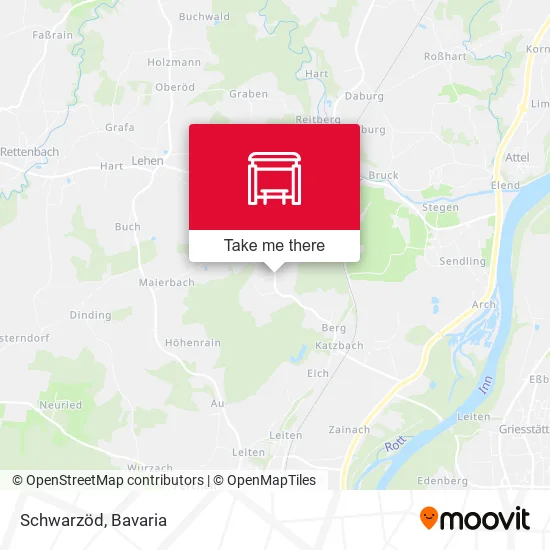 Карта Schwarzöd