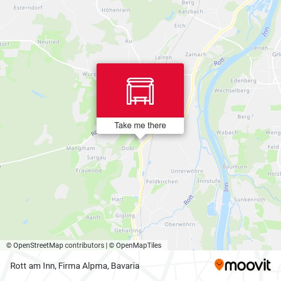 Rott am Inn, Firma Alpma map