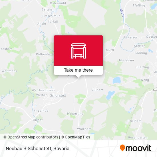 Neubau B Schonstett map