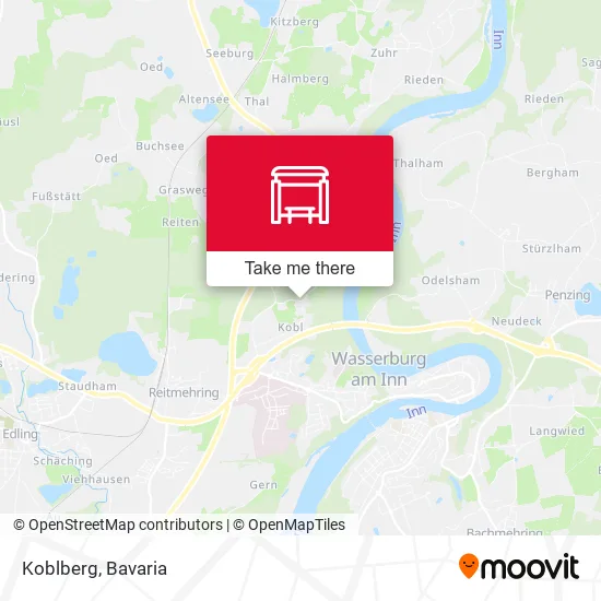 Карта Koblberg