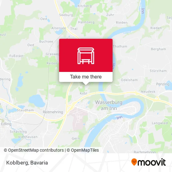 Карта Koblberg
