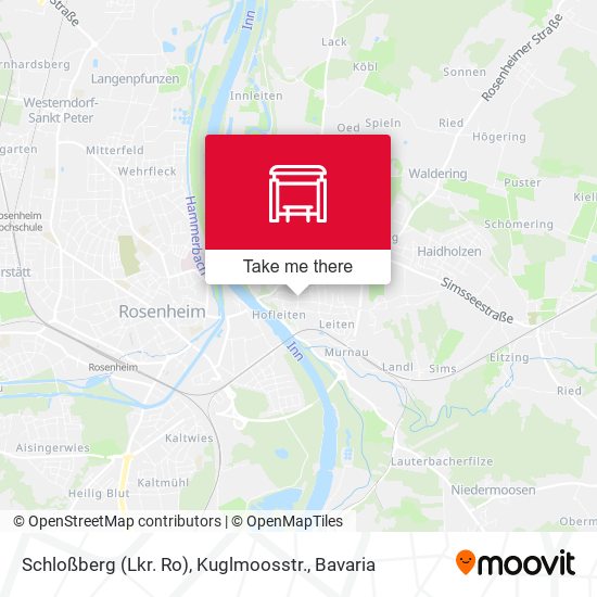 Schloßberg (Lkr. Ro), Kuglmoosstr. map