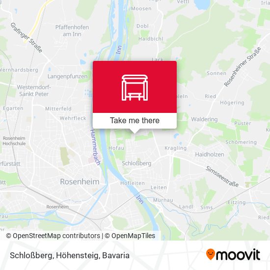 Schloßberg, Höhensteig map