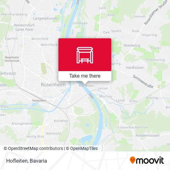 Карта Hofleiten