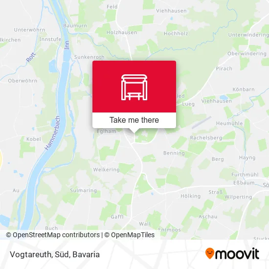Карта Vogtareuth, Süd