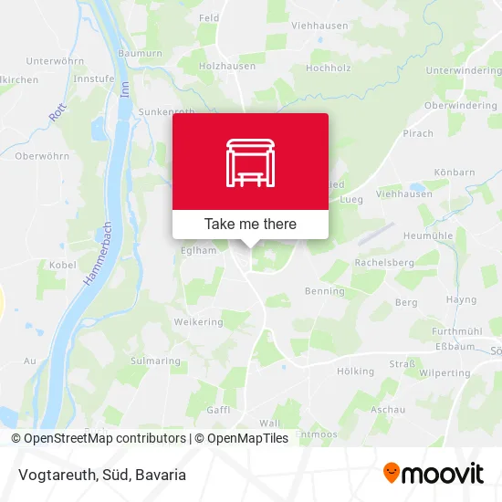 Карта Vogtareuth, Süd