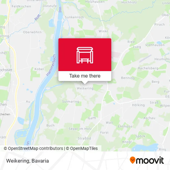 Карта Weikering