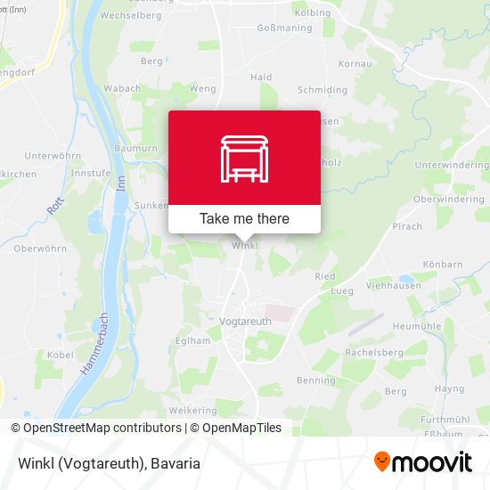 Карта Winkl (Vogtareuth)