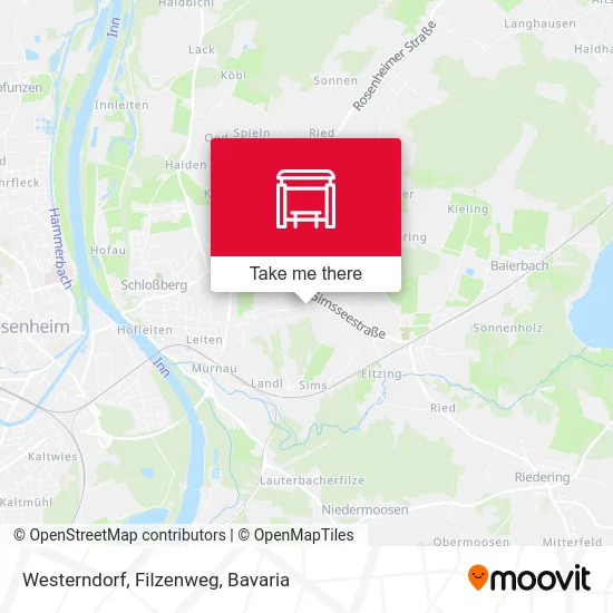 Карта Westerndorf, Filzenweg