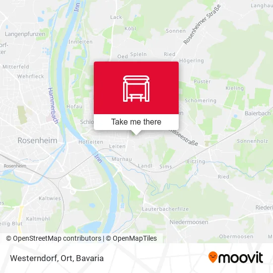 Карта Westerndorf, Ort