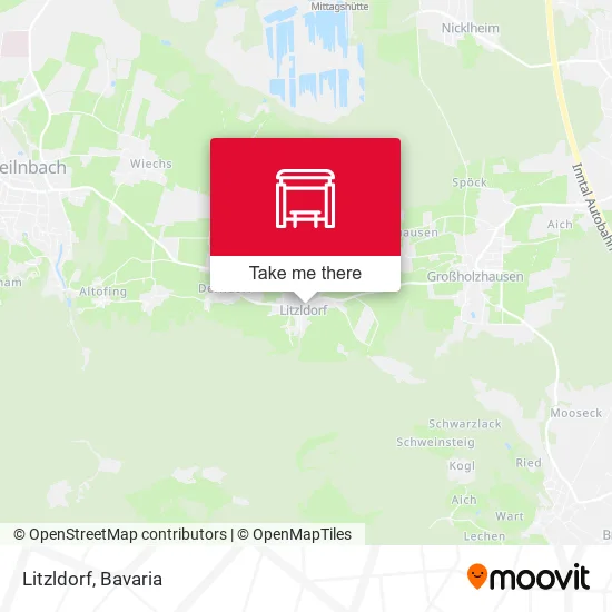 Карта Litzldorf