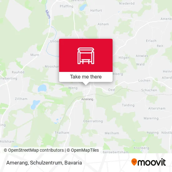 Карта Amerang, Schulzentrum