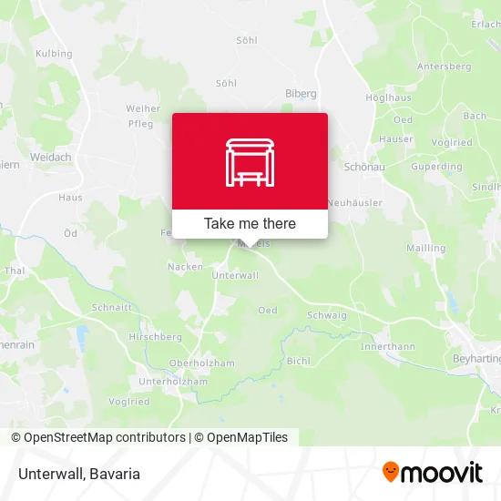 Карта Unterwall