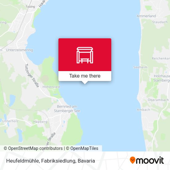 Heufeldmühle, Fabriksiedlung map