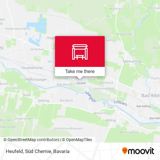 Карта Heufeld, Süd Chemie