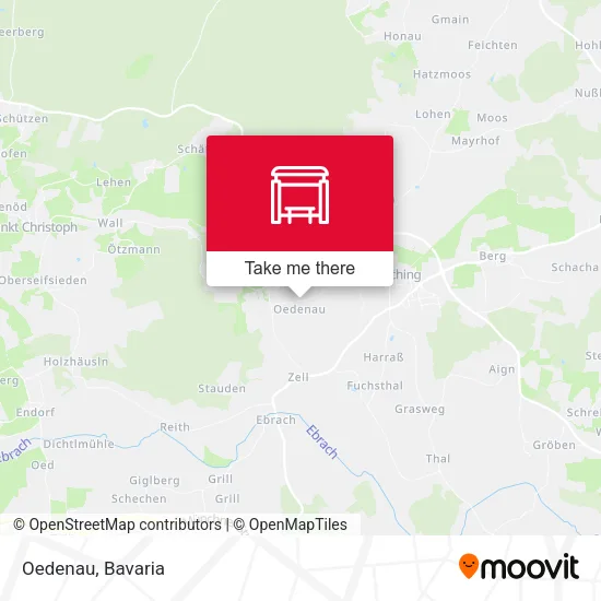 Карта Oedenau