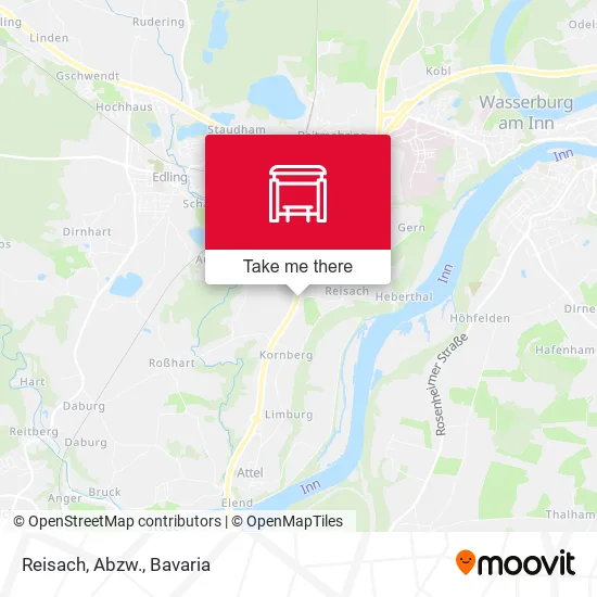 Карта Reisach, Abzw.