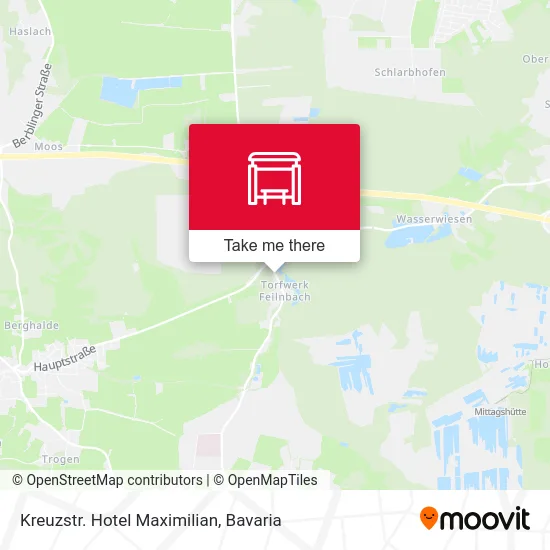 Карта Kreuzstr. Hotel Maximilian