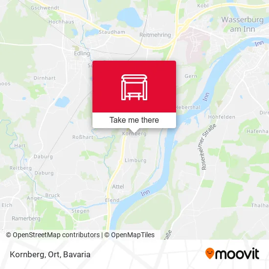 Карта Kornberg, Ort