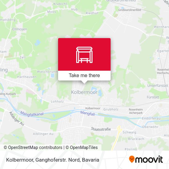 Kolbermoor, Ganghoferstr. Nord map
