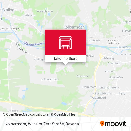 Kolbermoor, Wilhelm-Zerr-Straße map