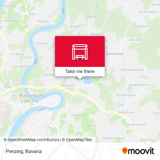Карта Penzing