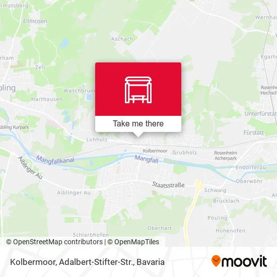 Карта Kolbermoor, Adalbert-Stifter-Str.