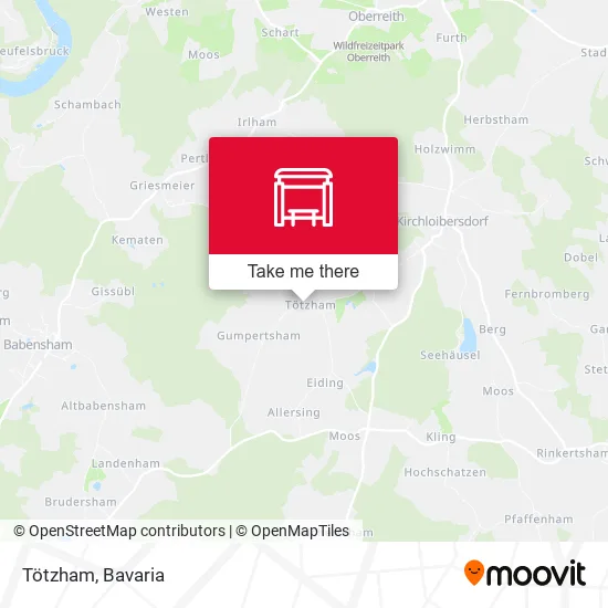 Карта Tötzham