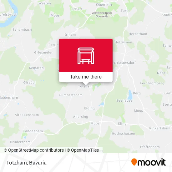 Карта Tötzham